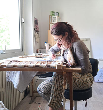 Broderie metier à broder Broderie d'art métier